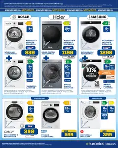 Volantino Euronics del 12.09.2025 | Pagina: 21 | Prodotti: Microonde, Lavasciuga, Lavatrice, Samsung