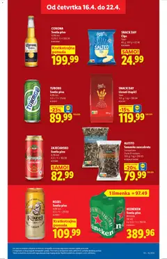 TUBORG, Svetlo pivo, 4,6% Vol., 0,5 l - pregled Lidl kataloga - važi od 16.04.2026 | Strana: 31
