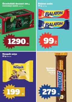 Family Diszkont Akciós újság - amely érvényes a következő dátumtól: 16.10.2025 | Oldal: 7 | Termékek: Nesquik, Étcsokoládé, Snickers