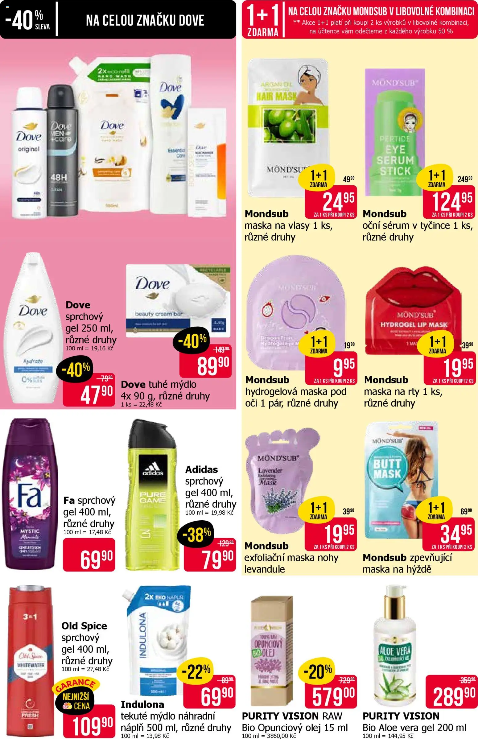 TETA Drogerie leták - Klub od 26.02.2026 | Strana: 6 | Produkty: Sprchový gel, Aloe vera, Old Spice, Dove