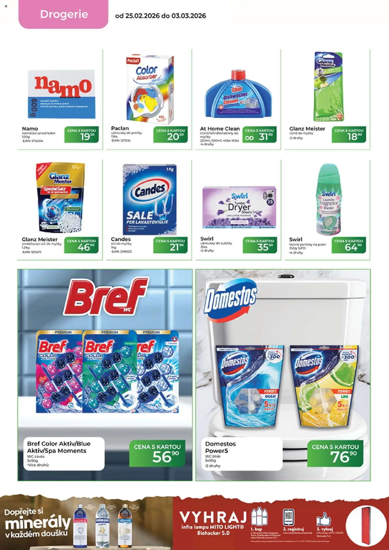 Tamda Foods leták od 25.02.2026 | Strana: 52 | Produkty: Závěs, Blok, Sůl do myčky, Pračky