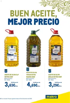 Vista previa Makro - Aceite Navidad Canarias válido desde el 15.12.2025