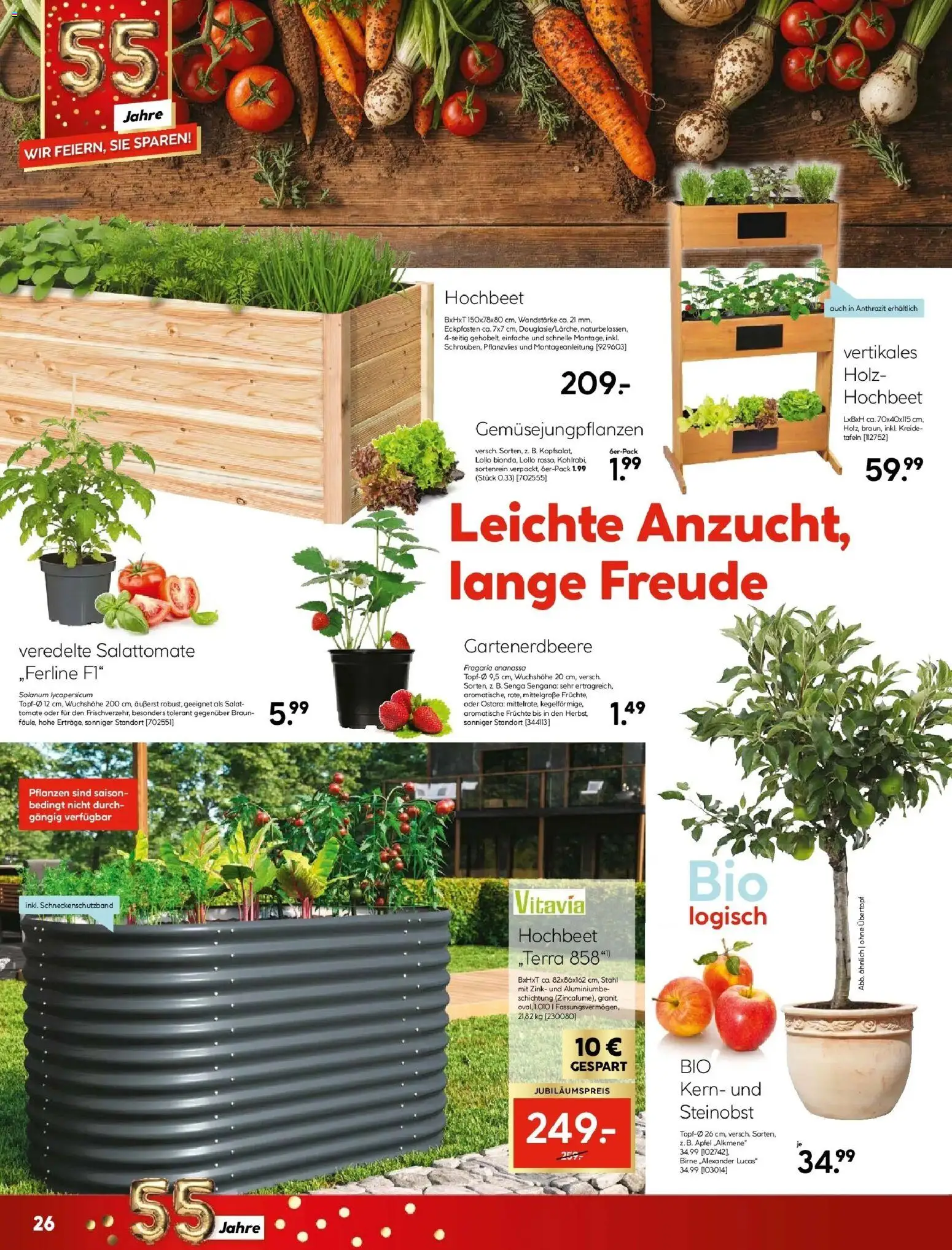 HELLWEG Graz	 gültig ab 02.04.2026 | Seite: 26 | Produkte: Salat, Birne, Äpfel