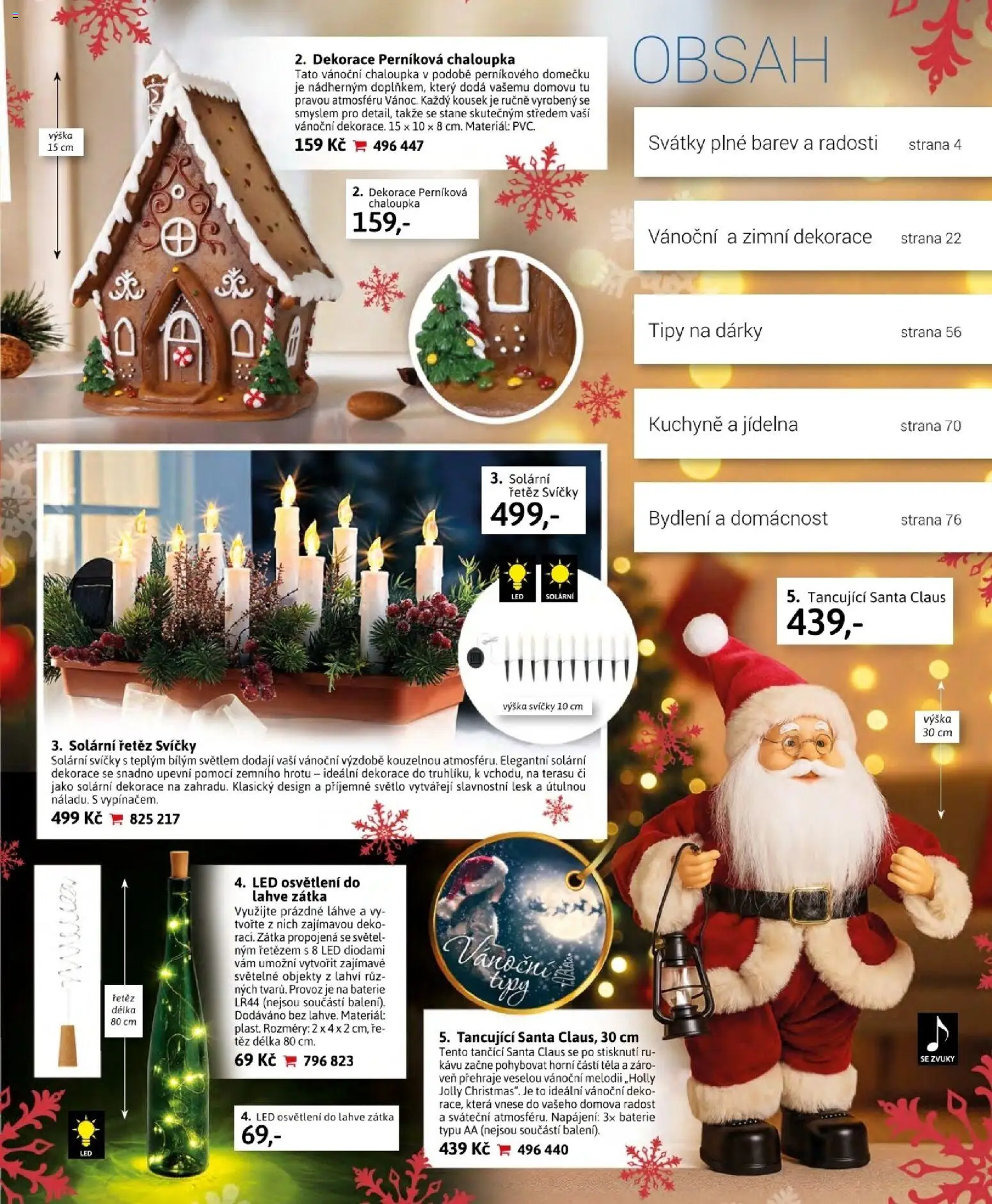 Velký Košík katalog listopad 2025 od 01.11.2025 | Strana: 3 | Produkty: Svíčky, Baterie, Kuchyně, LED