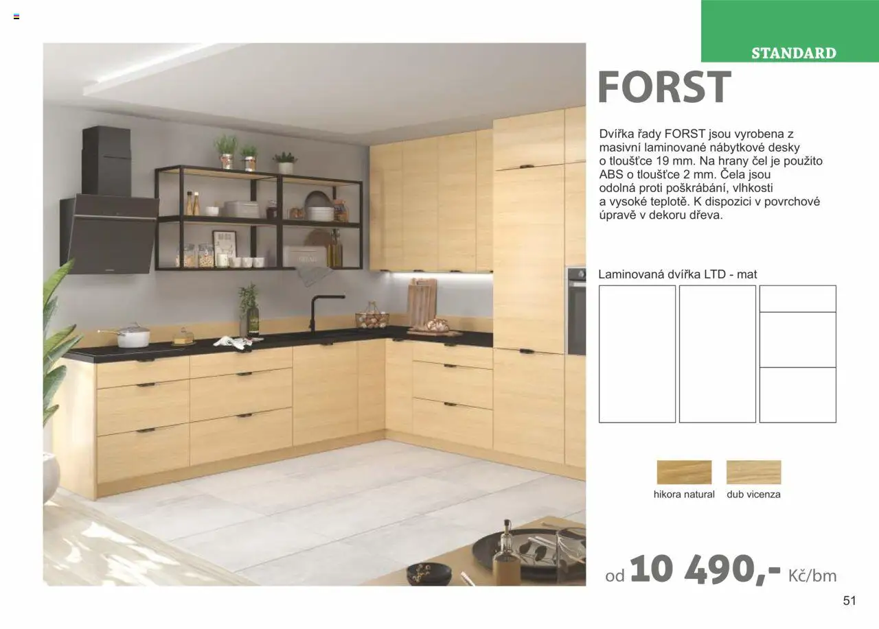 Jamall nábytek katalog - Kuchyně od 17.04.2025 | Strana: 51 | Produkty: Desky