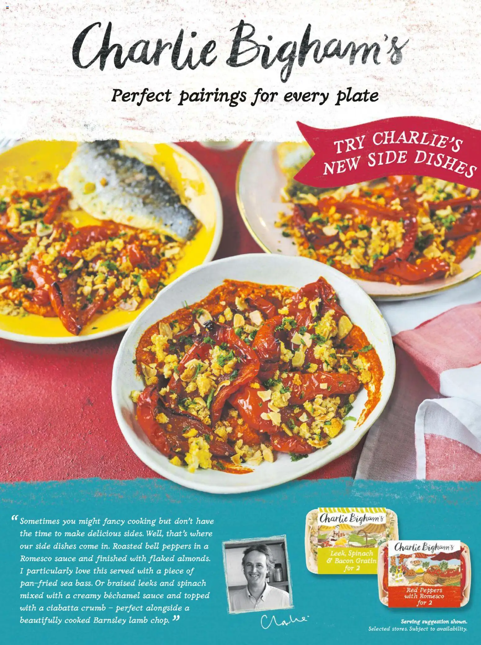 {H1} | Page: 16 | Products: Sauce, Peppers, Cake, Spinach