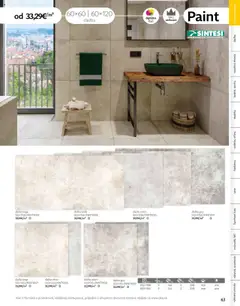 dlažba beige, 59,5×119,8; PAINT18109 │ platný od 01.08.2024 | Strana: 63