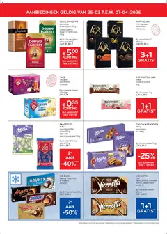 Alvo folder - Voorbeeld van een folder van Alvo, geldig van 25.03.2026 | Pagina: 11 | Producten: Snickers, Box, Cappuccino, Koffie