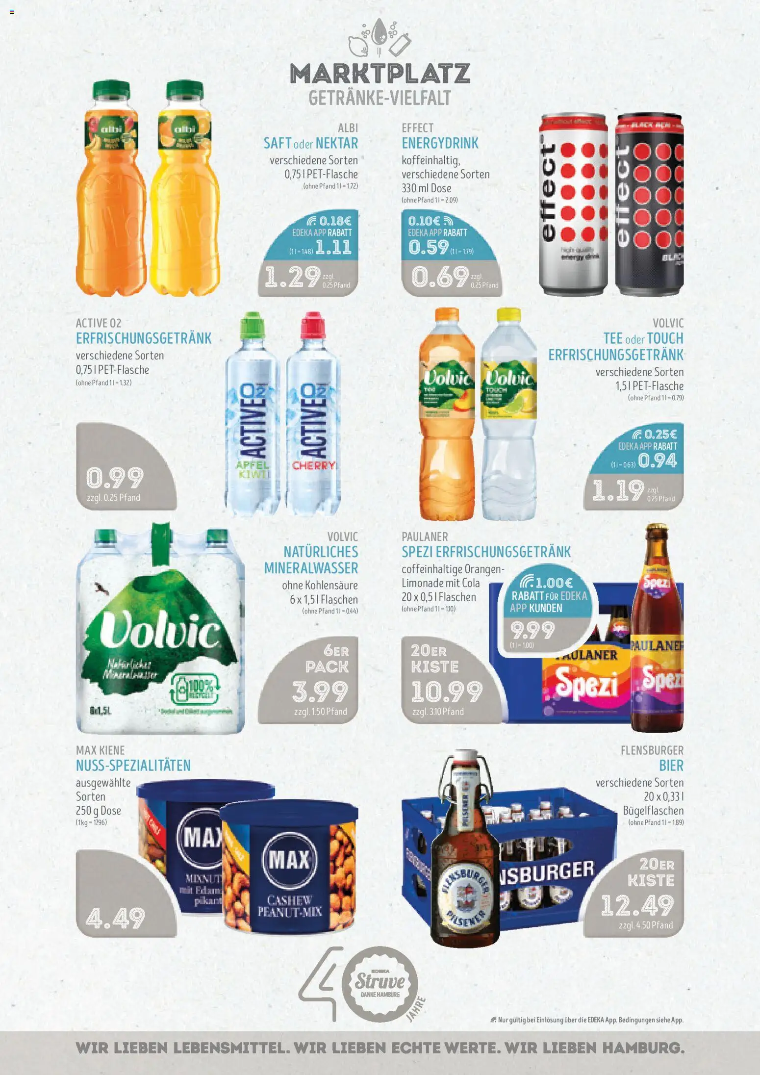 Edeka Struve Prospekt 	 – gültig ab 26.01.2026 | Seite: 15 | Produkte: Bier, Äpfel, Limonade, Flensburger