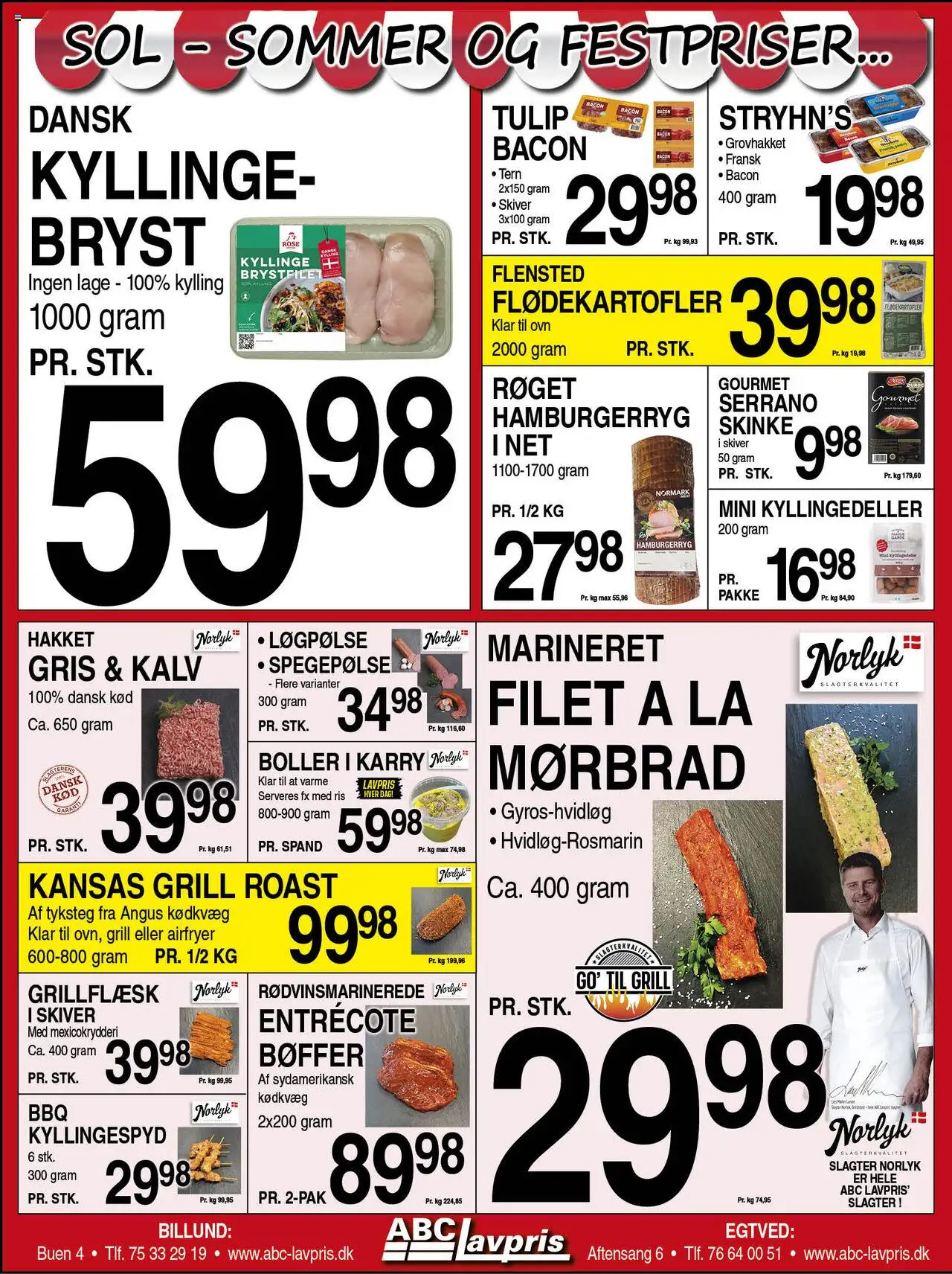Abc Lavpris Tilbudsavis gyldig fra 02.07.2025 | Side: 3 | Produkter: Karry, Spegepølse, Entrecote, Bacon