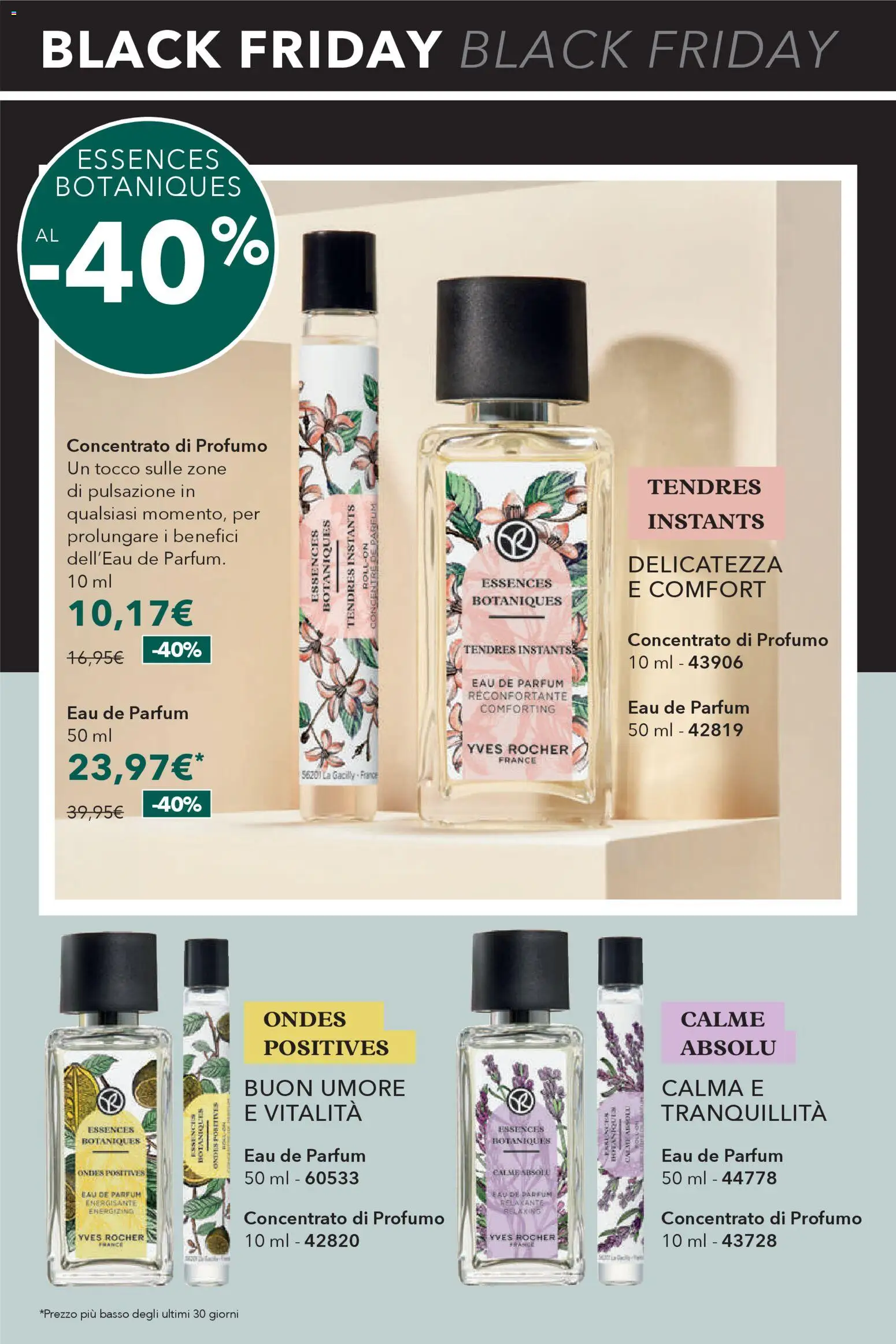 Volantino Yves Rocher del 11.11.2025 | Pagina: 36 | Prodotti: Profumo