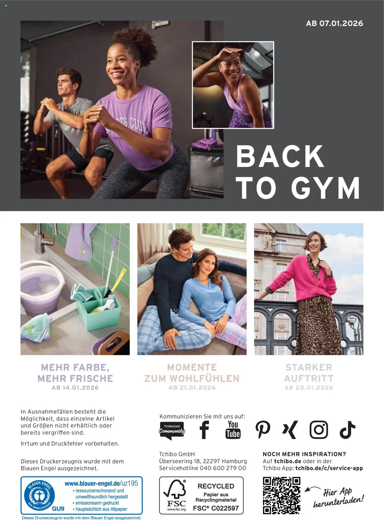 Prospekt Tchibo Freiheit beginnt draußen – gültig ab 31.12.2025 | Seite: 23