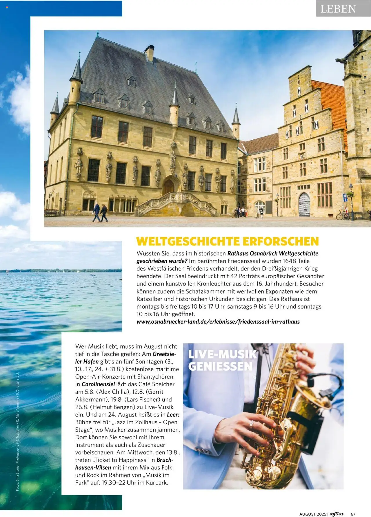 Famila Nordwest - myTime August 2025 - gültig ab dem 01.08.2025 | Seite: 67 | Produkte: Tasche, Rock, Uhr