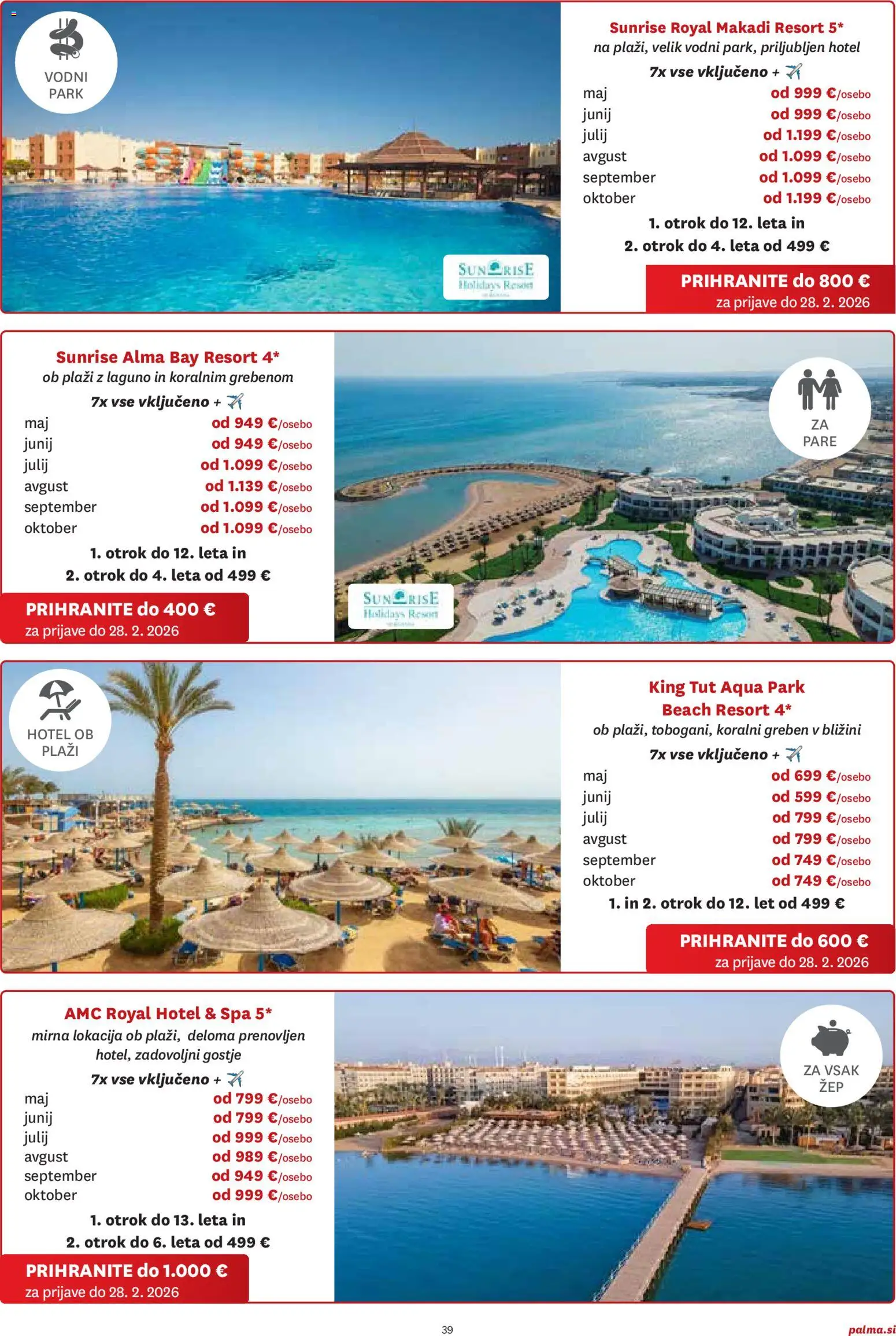 Novi Palma katalog ponudbe – veljaven od 01.01.2026 | Stran: 39
