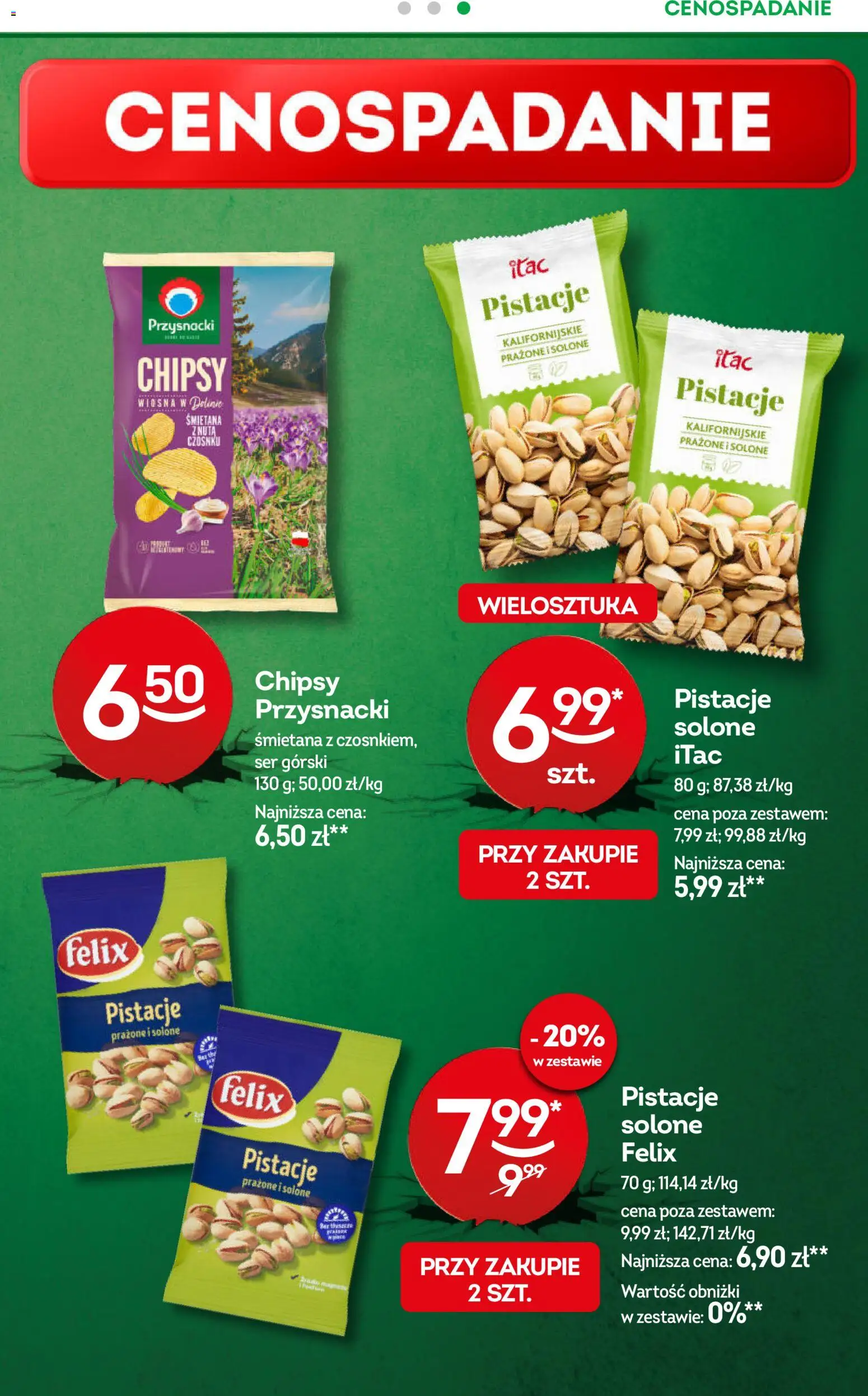 Żabka gazetka od 08.04.2026 | Strona: 13 | Produkty: Chipsy, Ser, Śmietana