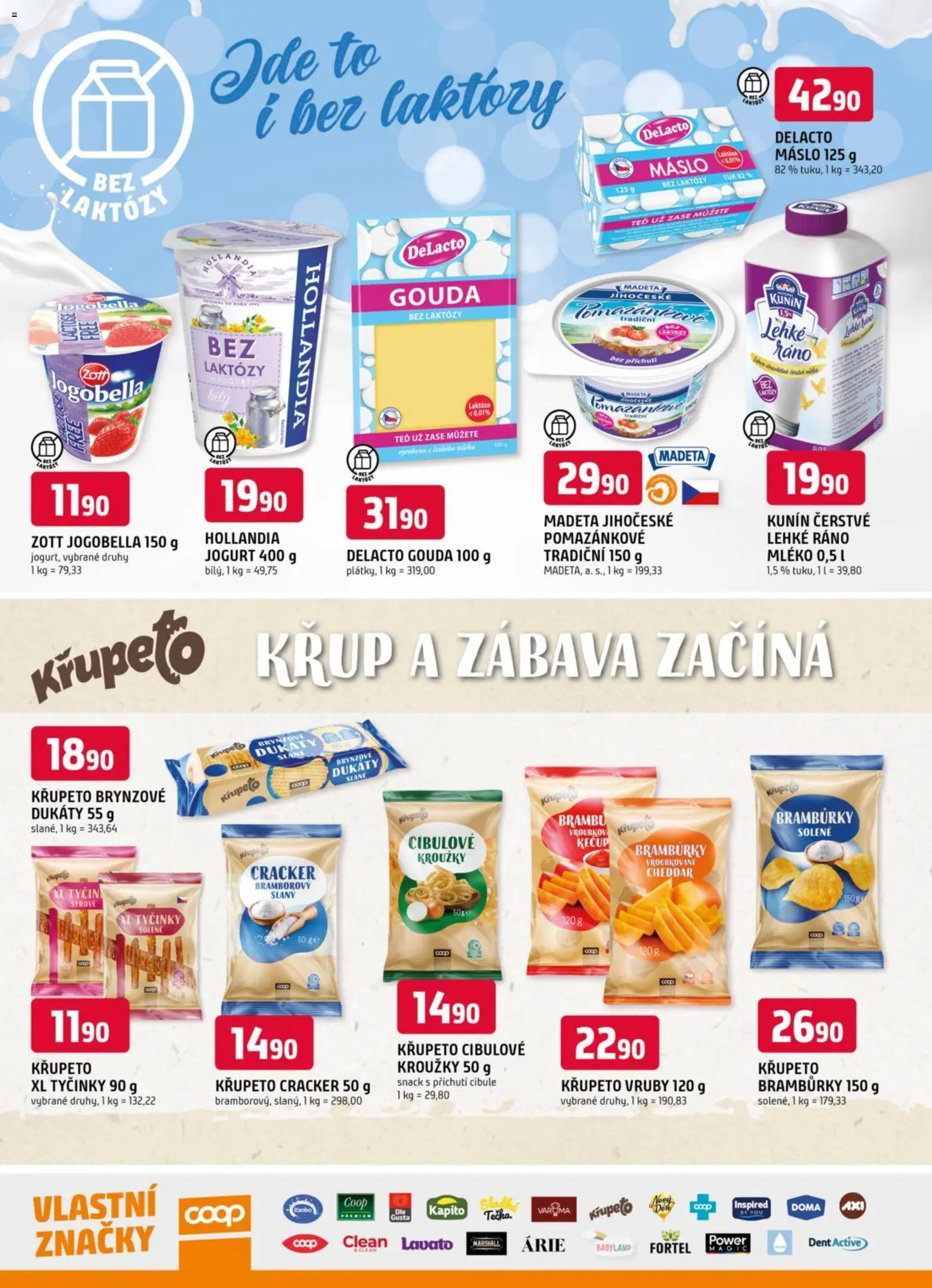 Trefa leták od 11.03.2026 | Strana: 8 | Produkty: Gouda, Tyčinky, Hollandia, Jogobella