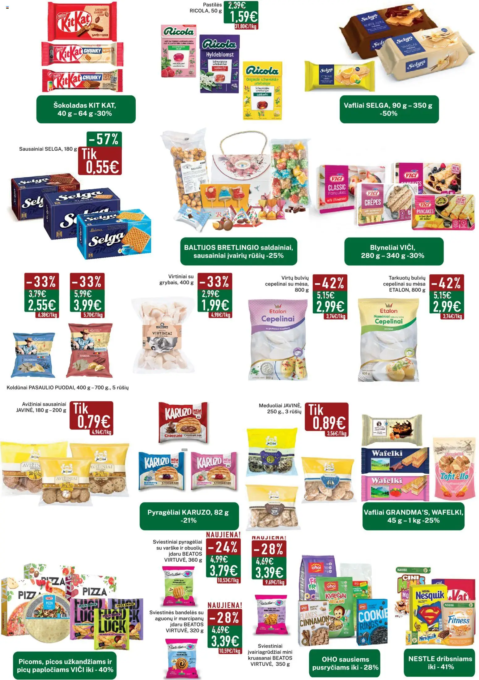 Elimart - TAU akcijos nuo 01.12.2025 | Puslapis: 4 | Prekių: Sausainiai, Bandelės, Varškė, Vafliai