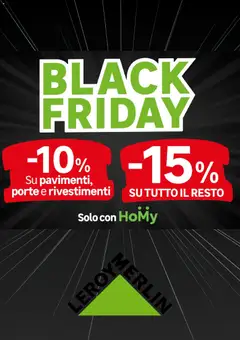 Anteprima del volantino Leroy Merlin - Black Friday valido a partire dal 24.11.2025