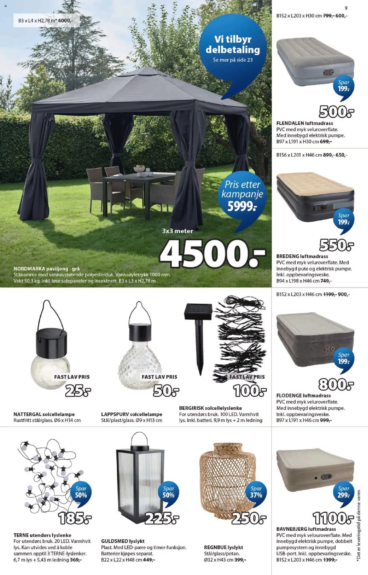 {H1} | Side: 9 | Produkter: Сантехнічне кріплення, Vekt, Pute, Luftmadrass