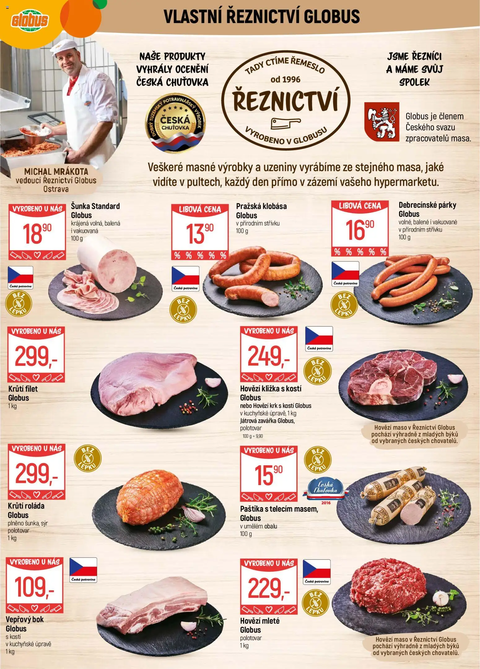 Globus leták - Ostrava od 04.03.2026 | Strana: 5 | Produkty: Sýr, Vepřový bok, Hovězí kližka, Filet