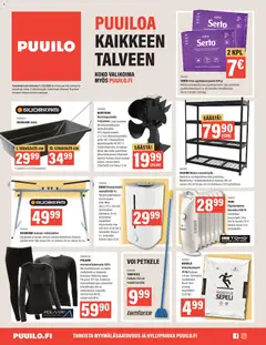 Puuilo-mainoslehti voimassa 05.01.2026 alkaen