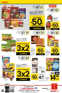 Vista previa Eroski - Viste tu cesta de primavera  válido desde el 12.03.2026 | Página: 16 | Productos: Cereales, Μηχανή καφέ, Cacao soluble, Φρυγανιές σικάλεως