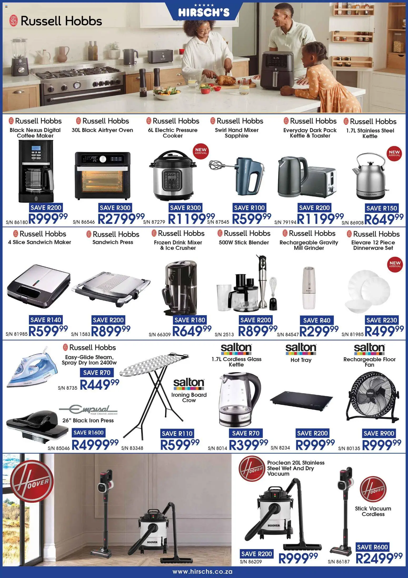 New Hirsch's catalogue – valid from 01.12.2025 | Page: 25 | Products: Tray, Oven, Mixer, Blender