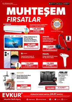 Evkur Muhteşem Fırsatlar - 04.07.2025 tarihinden itibaren geçerlidir | Sayfa: 1