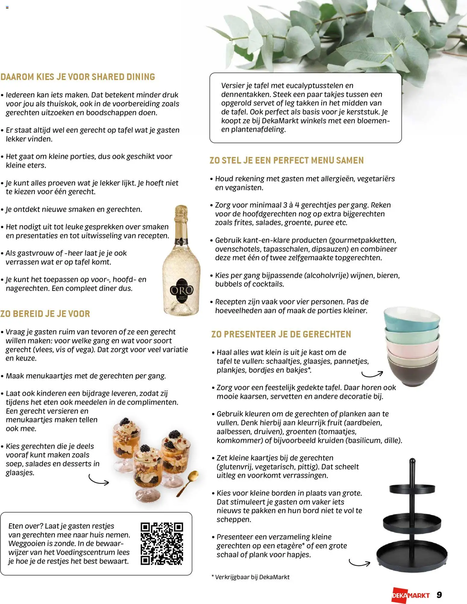 {H1} | Pagina: 9 | Producten: Komkommer, Servet, Schaal, Groenten