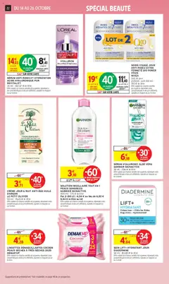 Intermarché - Prévisualisation de CRÈME JOUR & NUIT ANTI-ÂGE HUILE D'ARGAN LE PETIT OLIVIER, Global Anti-Aging Day & Night Cream, 50 ml valide à partir de 14.10.2025 | Page: 22