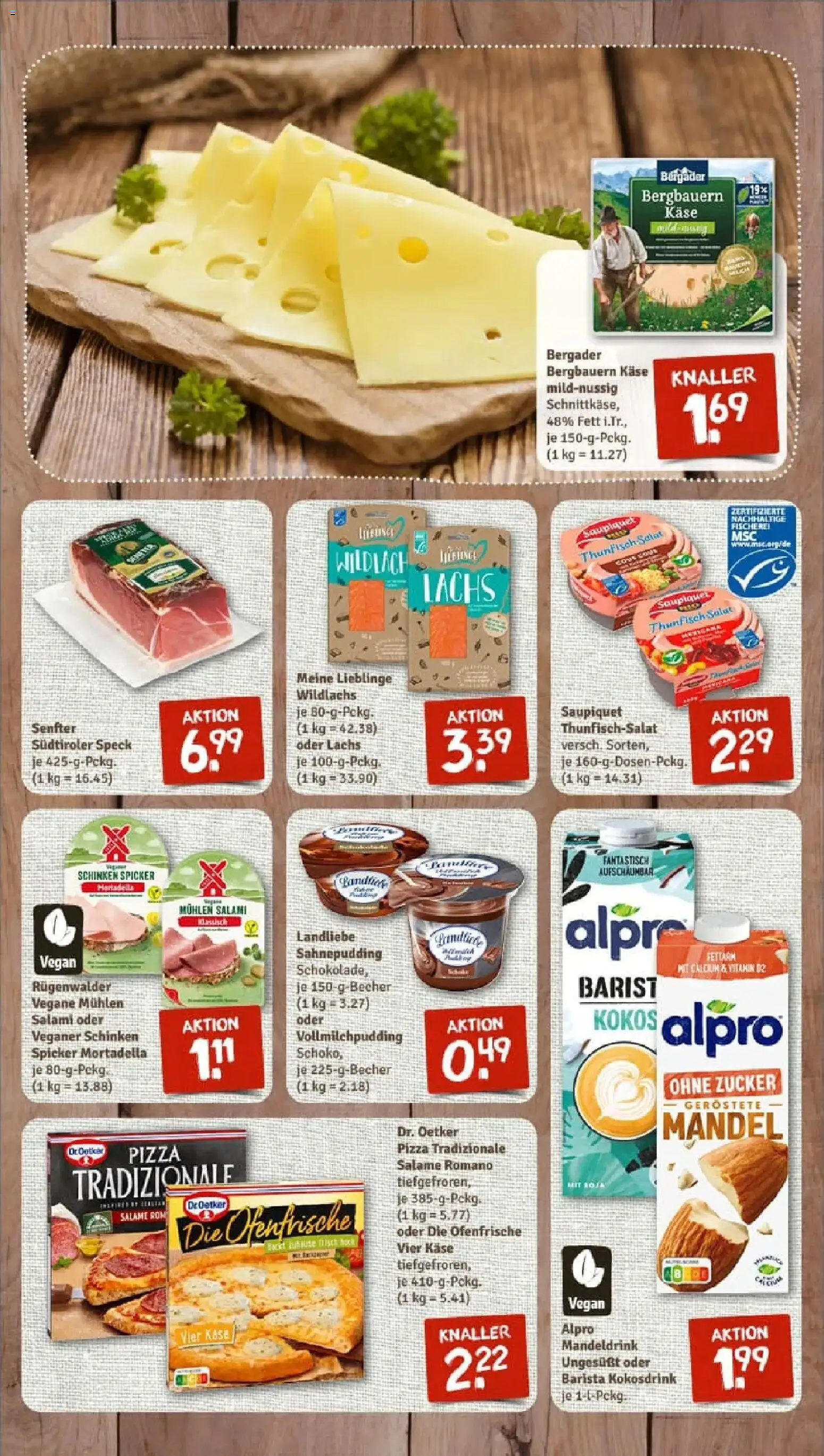 Rewe prospekt Rastatt	 – gültig ab 11.01.2026 | Seite: 7 | Produkte: Alpro, Zucker, Schinken, Pizza