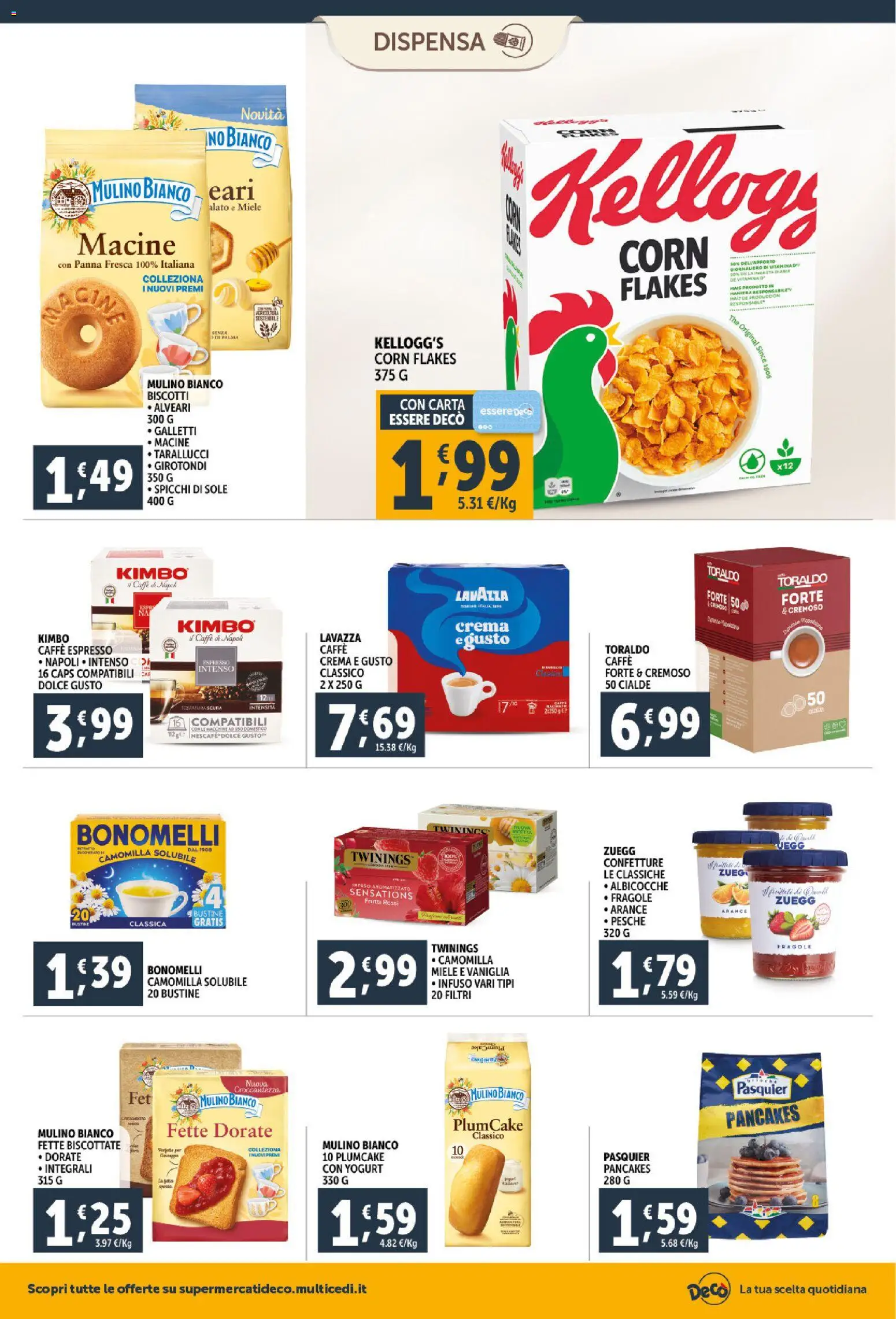 Volantino Decò del 23.02.2026 | Pagina: 10 | Prodotti: Yogurt, Fragole, Biscotti, Plumcake
