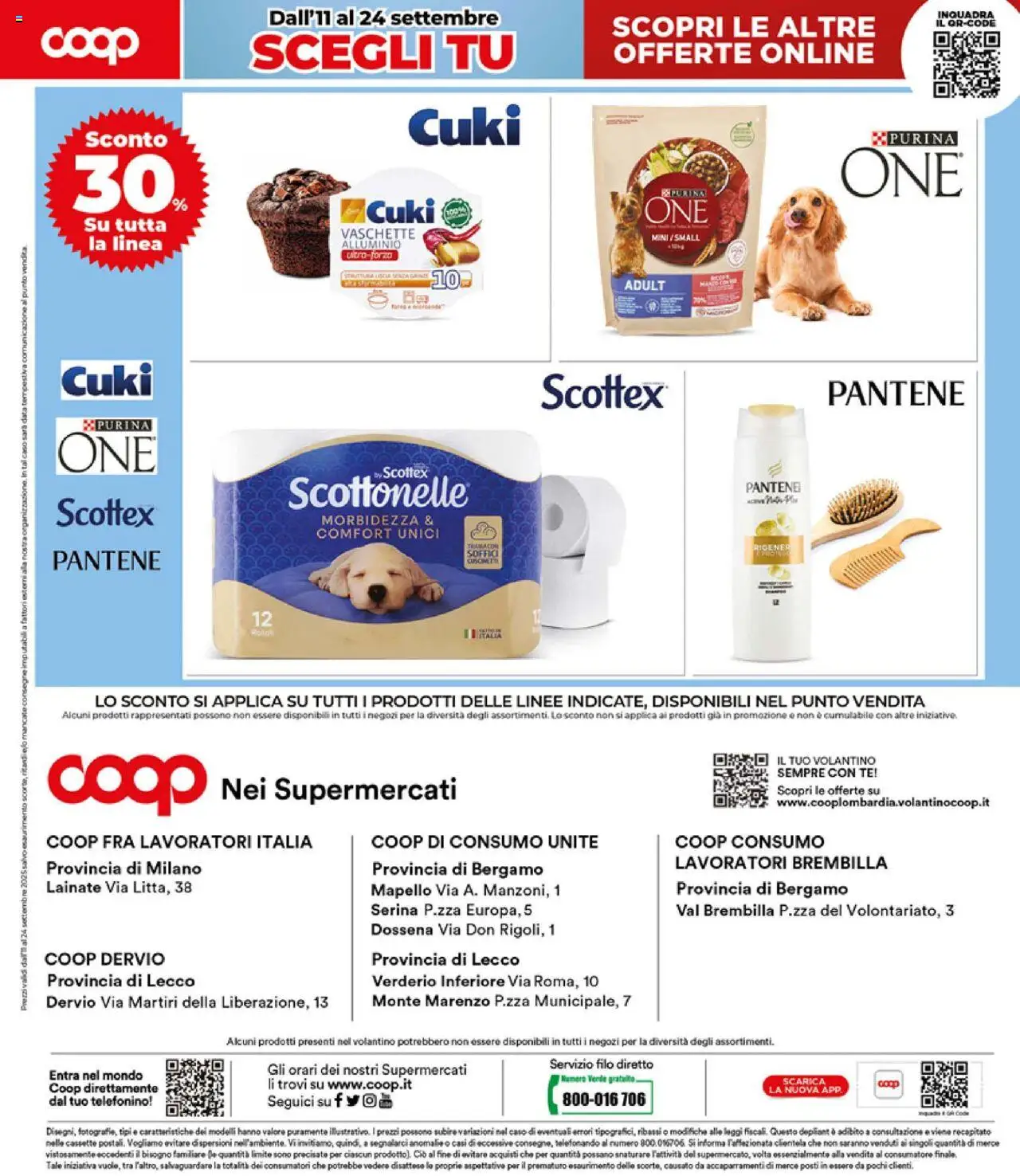 Volantino COOP del 11.09.2025 | Pagina: 4 | Prodotti: Tè, Data, Alluminio, Vaschette