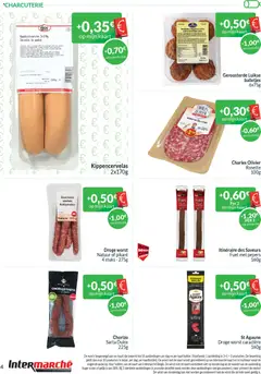 Intermarché folder - Voorbeeld van een folder van Intermarché, geldig van 01.03.2026 | Pagina: 4 | Producten: Worst, Chorizo, La, Kan