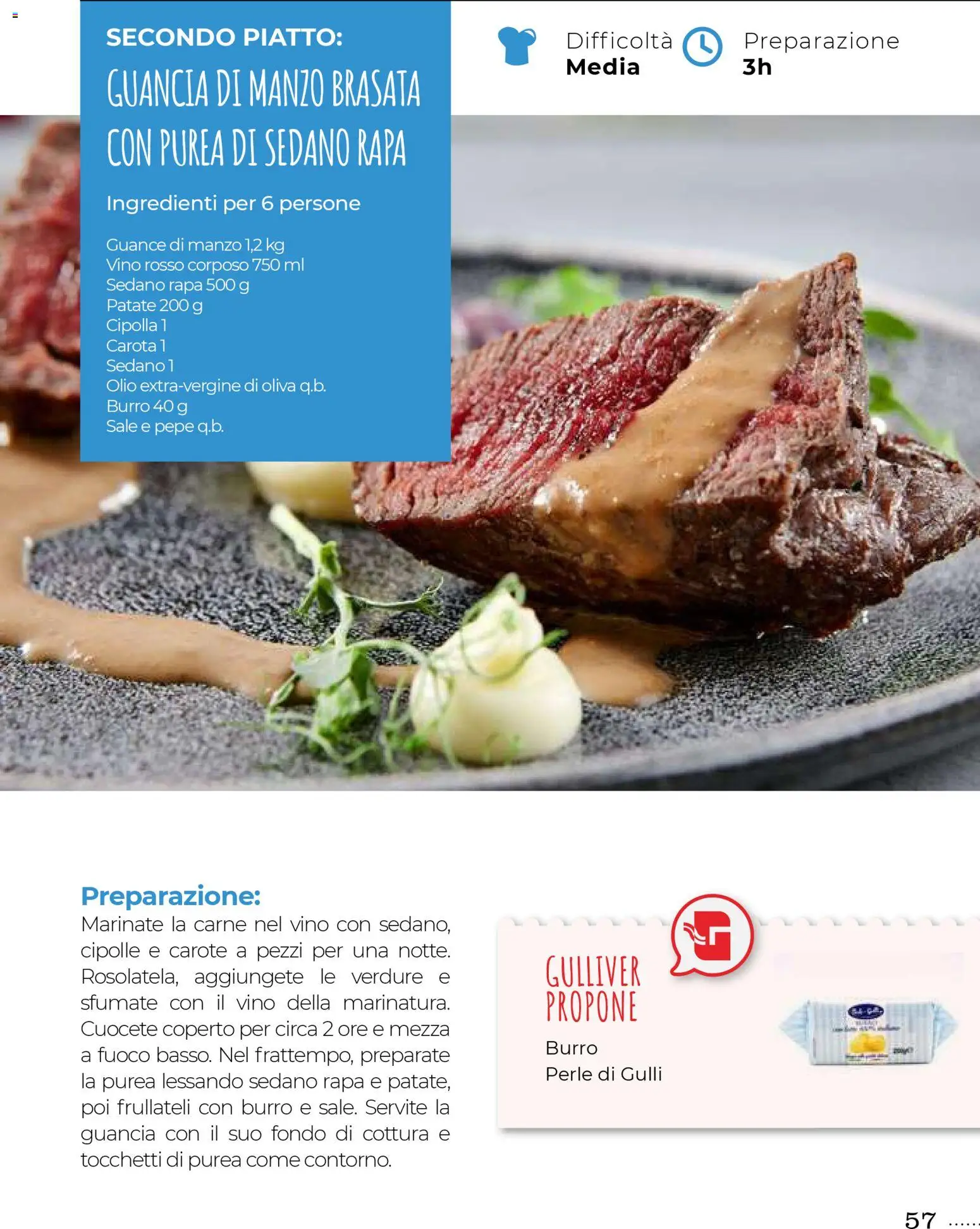 Volantino Gulliver del 31.10.2025 | Pagina: 57 | Prodotti: Patate, Pepe, Vino, Piatto