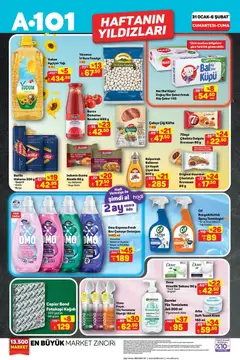 31.01.2026 tarihinden itibaren geçerli olan A101 kataloğu önizlemesi