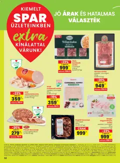 Spar Extra ajánlat - amely érvényes a következő dátumtól: 11.12.2025 | Oldal: 3 | Termékek: Serrano sonka, Sonka, Csirkemell sonka, Csirkemell
