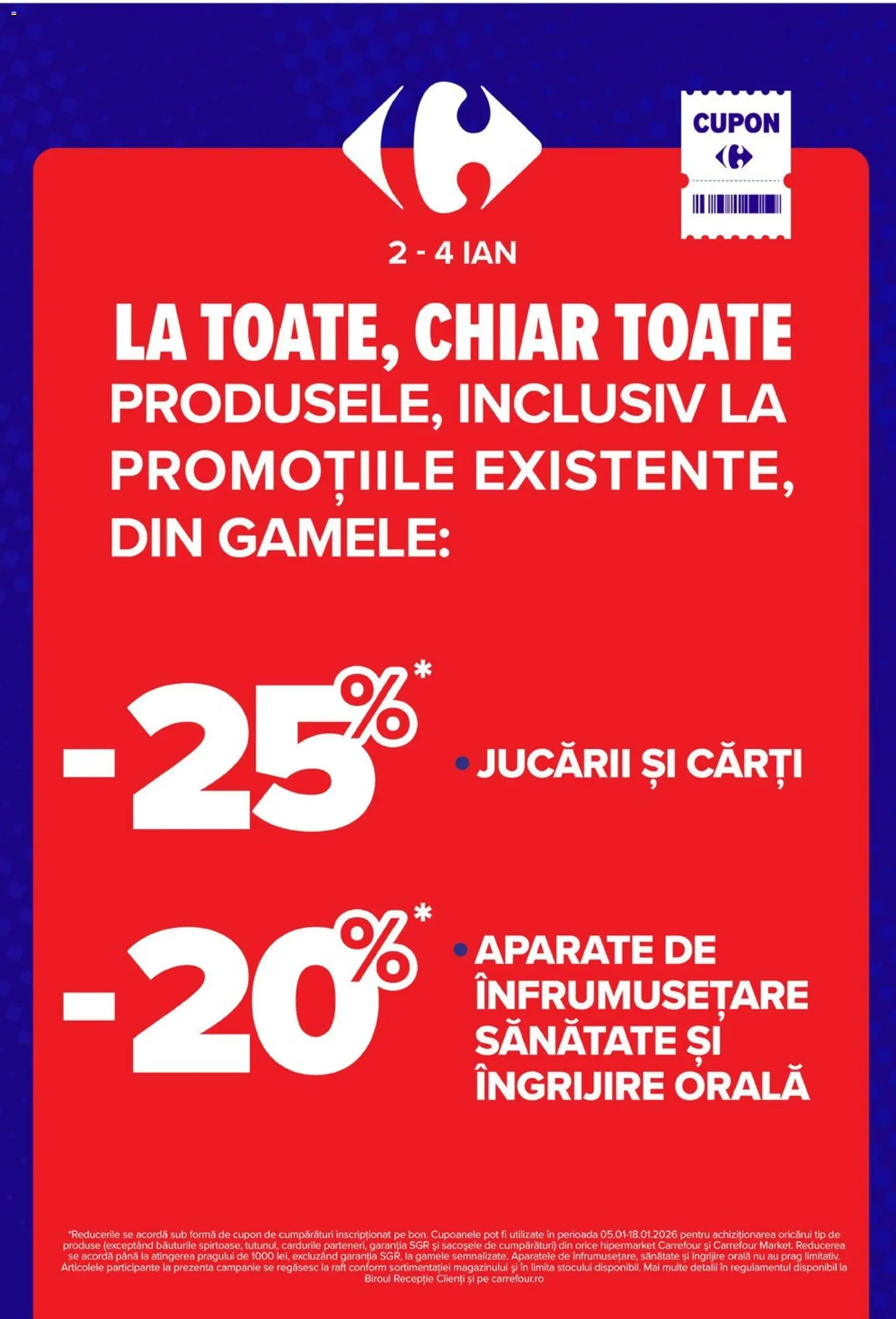Noul catalog Carrefour – valabil de la 27.12.2025 | Pagină: 3 | Produse: Raft, Cărți