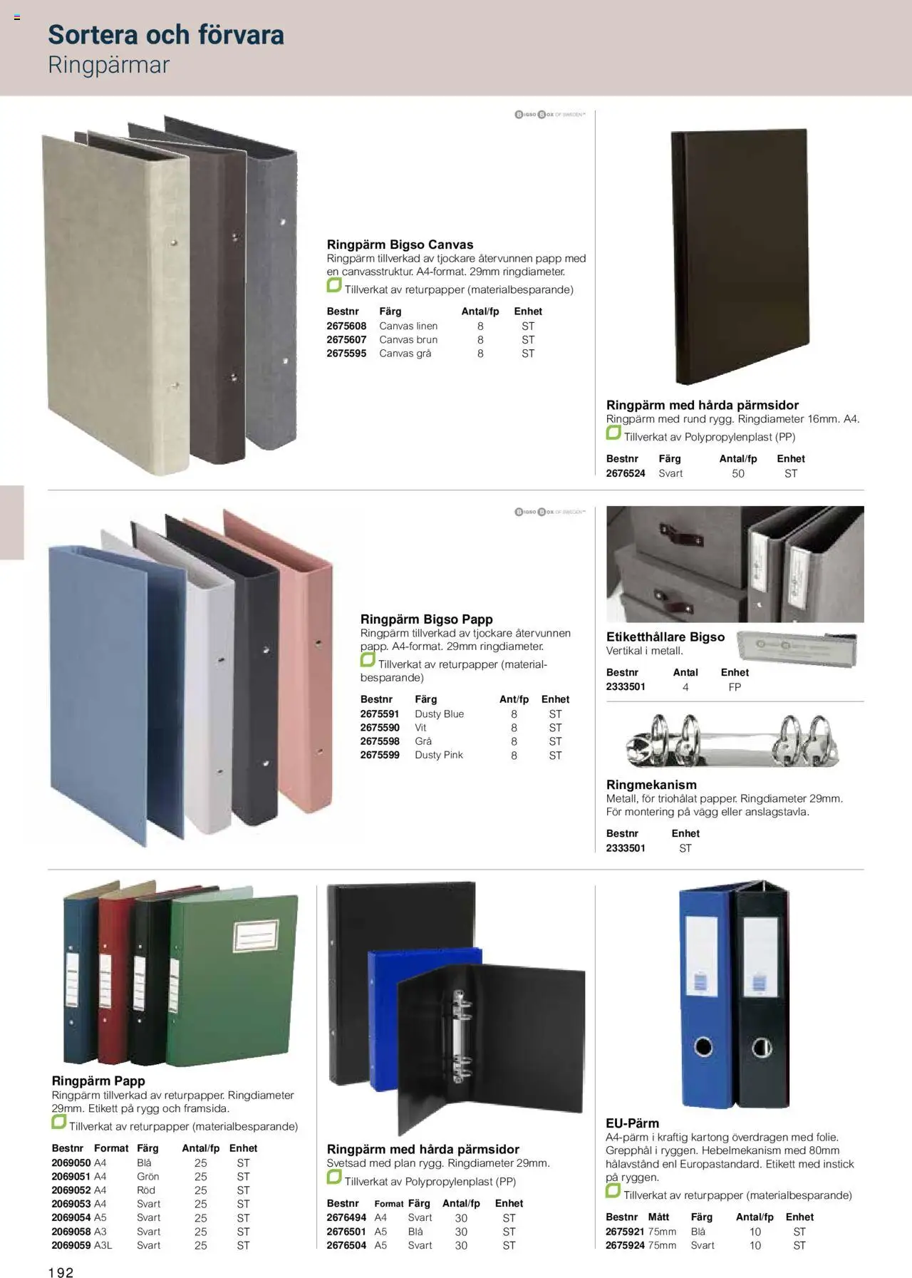 Office Depot reklamblad aktuell från 15.02.2024 | Sida: 194 | Produkter: Kartong