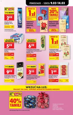 Pogląd oferty "PRALINY TIKI TAKI, CUKIERKI WIŚNIE W LIKIERZE MIESZKO, PRALINY TIKI TAKI, CUKIERKI WIŚNIE W LIKIERZE MIESZKO" - ważna od 09.03.2026 | Strona: 57