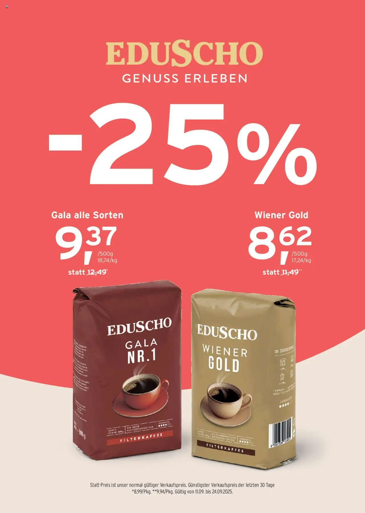 Tchibo Eduscho Sanft umhüllt Tag- & Nachtwäsche gültig ab 17.09.2025 | Seite: 8 | Produkte: Kaffee
