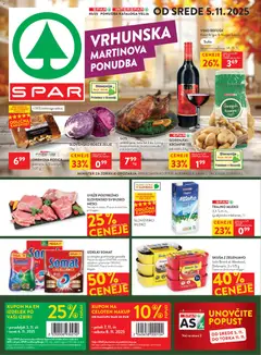 Spar katalog akcije – veljaven od 05.11.2025