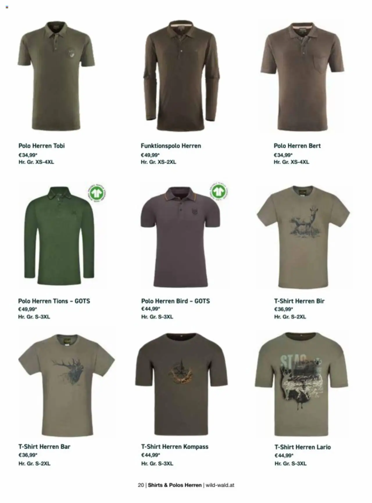 Lagerhaus Jagd- & Outdoorbekleidung Herbst/Winter 2025/2026 gültig ab 18.08.2025 | Seite: 20