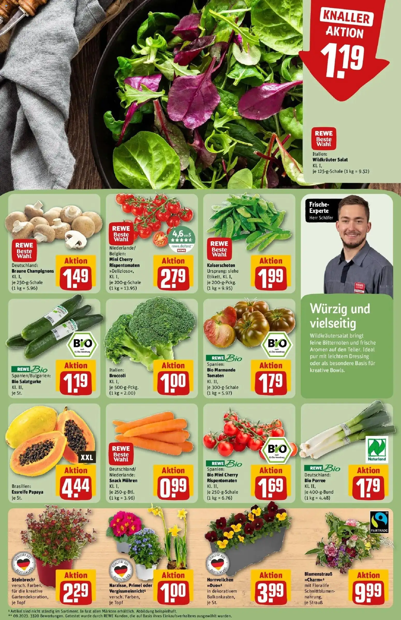Rewe Prospekt Kiel	 – gültig ab 09.03.2026 | Seite: 7 | Produkte: Dressing, Tomaten, Mohren, Champignons