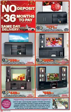 Lewis Stores specials catalogue – valid from 08.12.2025 | Page: 8 | Products: Wall unit, Plasma unit