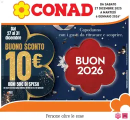 Anteprima del volantino Conad - Buon 2026 valido a partire dal 26.12.2025