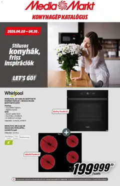 Media Markt akciós újság - amely érvényes a következő dátumtól: 08.04.2026