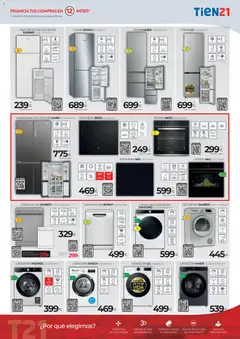 Vista previa Tien 21 folleto válido desde el 01.02.2026 | Página: 3 | Productos: Lavadora, Secadora, Lavavajillas, Combi