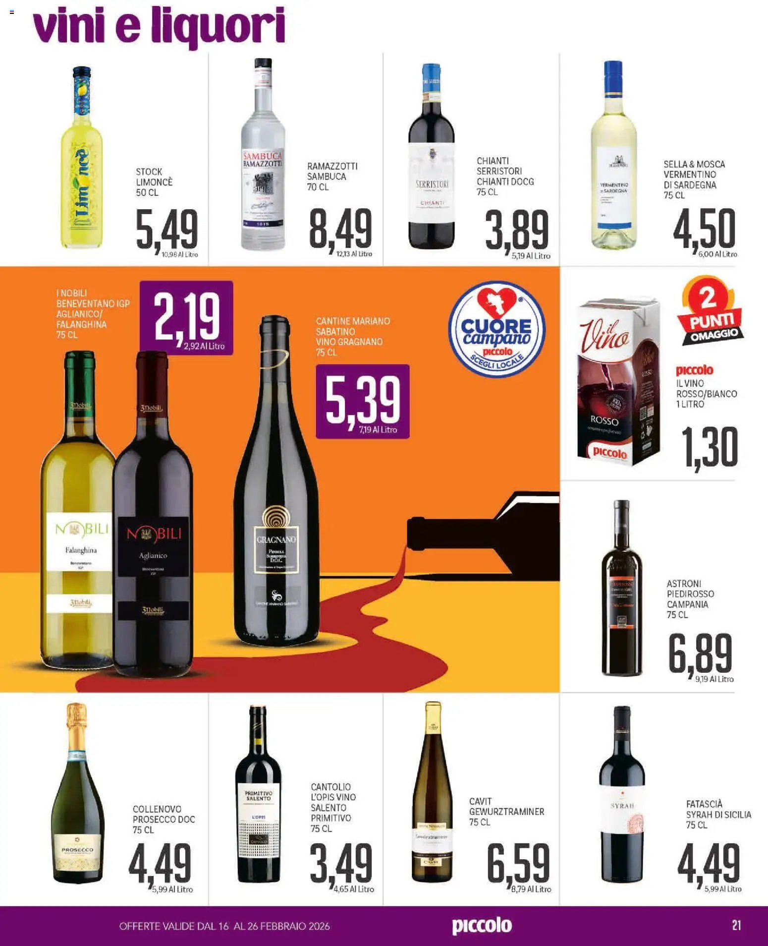 Volantino Piccolo del 16.02.2026 | Pagina: 21