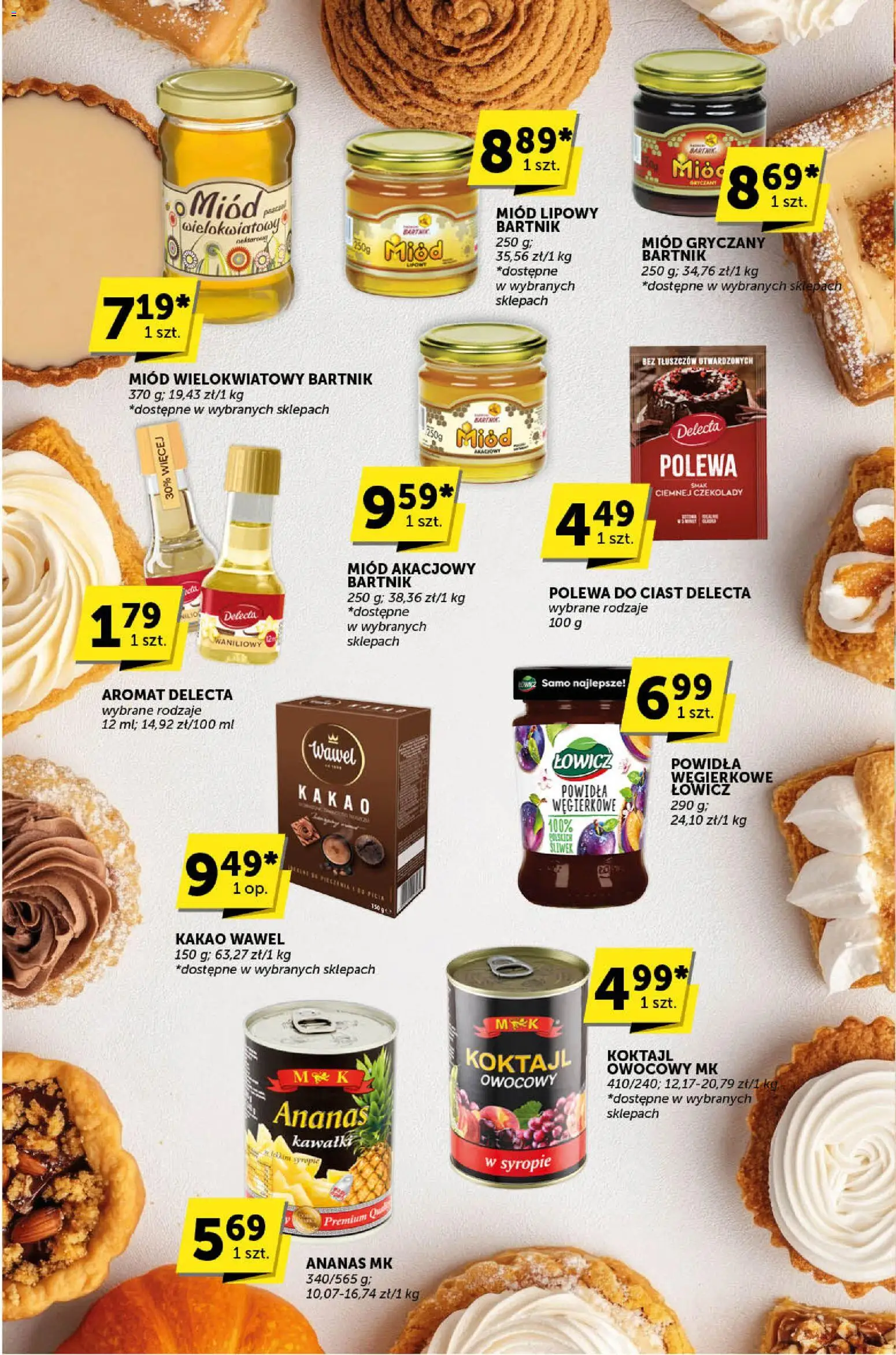 ABC Gazetka - Katalog od 13.11.2025 | Strona: 18 | Produkty: Miód, Kakao, Miód gryczany, Powidła